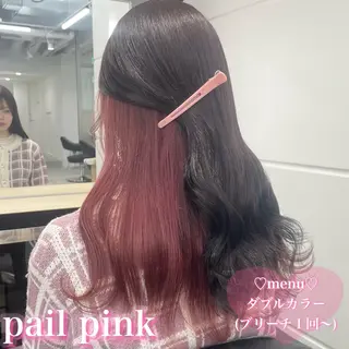 ロング 盛れる暖色🎀ガーリ ーヘア🎀きっかのヘアスタイル