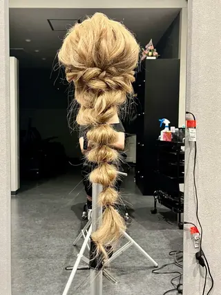 ヘアアレンジ 髪質改善⚡️カラー 🍀武久 誠🍀のヘアスタイル