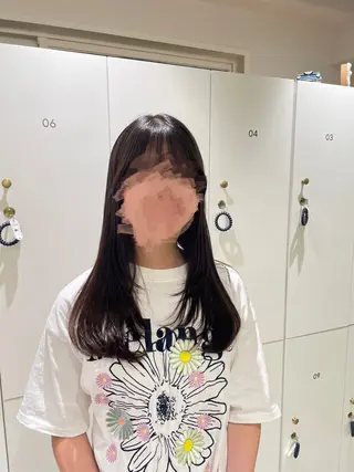 セミロング モデル募集中🍤 清水 美陽のヘアスタイル