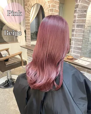 ロング カラー ACROあべの店所属・艶カラー/インナー /グラデ/大西小百合のヘアスタイル