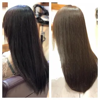 ロング カラー 戸津川 隆人のヘアスタイル