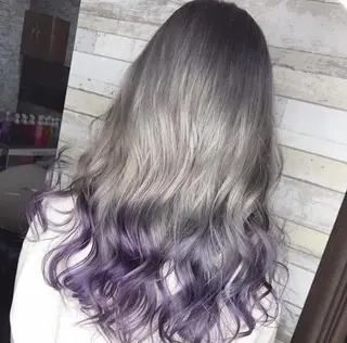 ロング 最高級シールエクステ 💜Fave/あかねのヘアスタイル