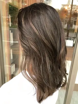 ロング カラー 日比 貴大/ minim hairのヘアスタイル