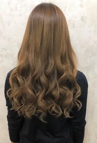 ミディアム カラー ヘアセット無料モデル 募集／栄／久屋／谷崎のヘアスタイル