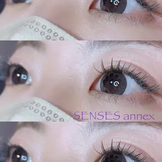 マツエク・マツパ SENSES_ WAKAのマツエク・マツパデザイン