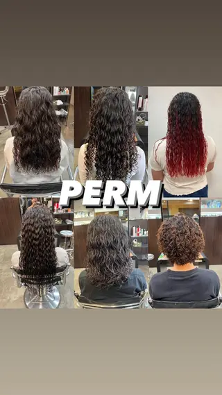 パーマ HAIR＆BEAUTY美庵所属・パーマ特化美容師 ナガイのヘアスタイル