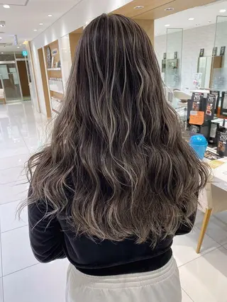 ロング カラー 新規限定カット無料 クーポン有り【桂口】のヘアスタイル