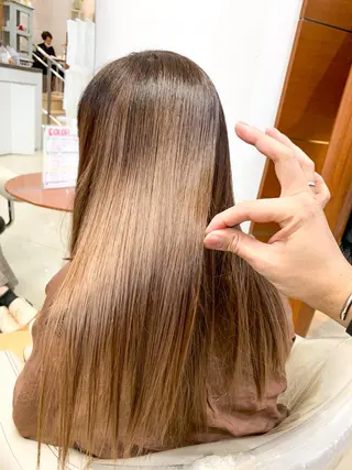 ロング 大人透明感艶カラー 寺田稜のヘアスタイル
