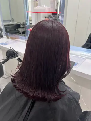 ミディアム カラー トレンドヘア /mina♡のヘアスタイル