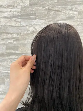 ミディアム JILL    hair所属・maki💖 ボブ/縮毛矯正のヘアスタイル