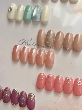 ネイル 自宅ヒーリングサロン 【あまねく照らす】のネイルデザイン