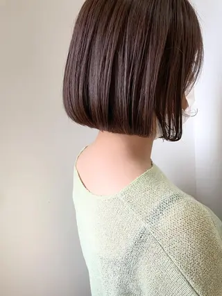 ショート カラー 江上拓郎/ショート /酸性ストレートのヘアスタイル