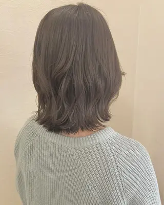 ミディアム カラー 店長 ✂️ムラカミ キラリのヘアスタイル