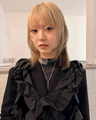 ショート カラー ブリーチ/似合わせ Kaito🦕/栄のヘアスタイル