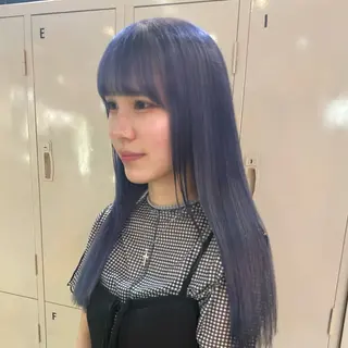 ロング カラー ハイトーン×デザイン 🪽🫧HIKARIのヘアスタイル