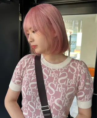 ショート カラー ダブルカラー🩰 CHIHIRO👒のヘアスタイル