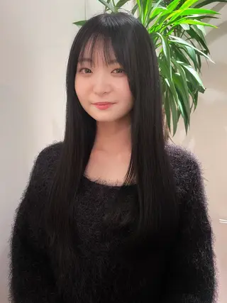 ロング tricca daikanyama所属・縮毛矯正/ボブ/ 🌱長尾朋弥🌱のヘアスタイル