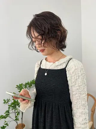 パーマ 加藤 悠真のヘアスタイル