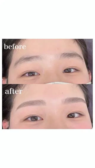 アイブロウ GO TODAY 表参道Flos店所属・眉毛サロン🐈‍⬛ kasumi🎀の眉毛・アイブロウイメージ