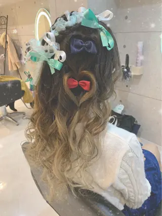 ヘアアレンジ lien natsukiのヘアスタイル