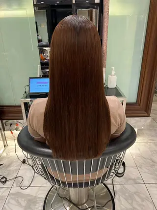 ロング 大人girly／ 銀座RINOSEのヘアスタイル