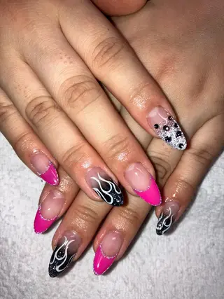 ネイル rukianail 新里のネイルデザイン