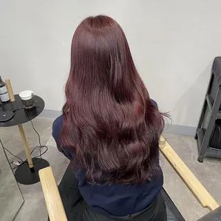 ロング カラー 暖色カラー✨代表しげ オグジュアリーのヘアスタイル