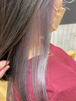 ミディアム 髪質改善&艶カラー Zina💋池袋のヘアスタイル