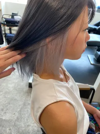 ショート カラー JILBLAN京都 ショート/ハイライトのヘアスタイル