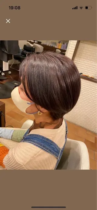 ショート 井口 カオリのヘアスタイル