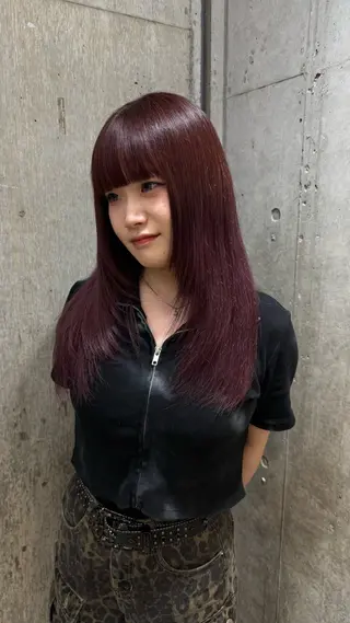 カラー cinq所属・ハイトーンカラー/ sorane♥️のヘアスタイル