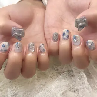 ネイル 新井 ひなののネイルデザイン