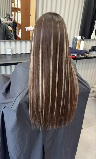 ロング カラー MARDI GRAS 蘭丸のヘアスタイル