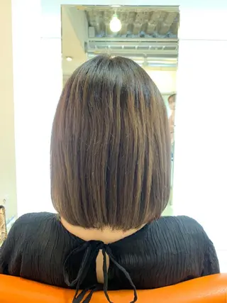 ショート カラー ヘアアレンジ ラシェンテ居留地所属・鶴﨑 美優亜のヘアスタイル