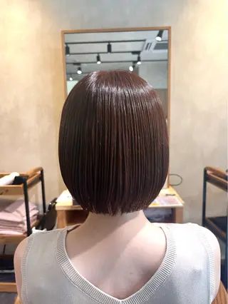 ショート ボブ/arie ⠀ ⠀ ⠀のヘアスタイル