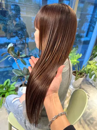 ロング eto所属・髪質改善スペシャリス ト長尾勇弥/梅田中津のヘアスタイル