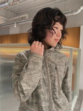 ミディアム ボブ/レイヤー/ 御田村裕人のヘアスタイル