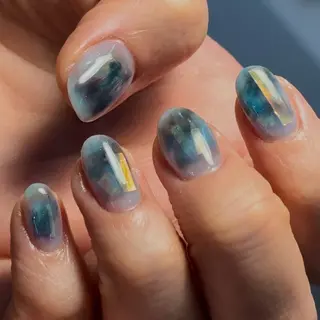 ネイル nail atelier 泡沫 utakata所属・ナカジマミナミ ネイリストのネイルデザイン