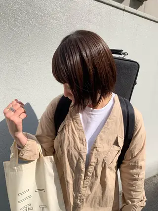 ショート 落合 妙佳のヘアスタイル