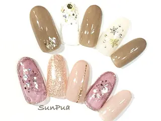 ネイル @.Freestyle 【フリースタイル】所属・根本 奈美のネイルデザイン