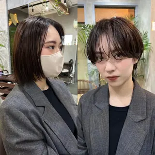 ショート 飽きさせないヘア デザイン keitaのヘアスタイル