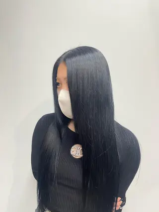 ロング カラー 鈴木 七海のヘアスタイル