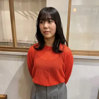 セミロング 神戸元町店 スタッフのヘアスタイル