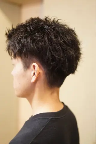 ショート bob所属・ホリカワ コウヘイのヘアスタイル