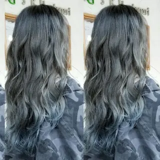 ロング カラー sky所属・くわやま まさきのヘアスタイル