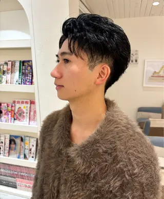 メンズ Cashe’e MAENOHETA所属・宇陀 誠のヘアスタイル