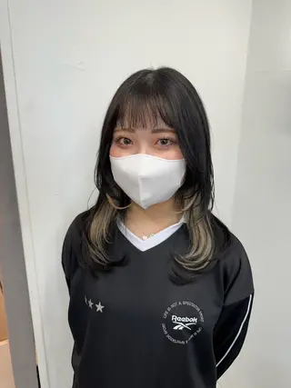 ロング カラー インナーカラー/レイ ヤーカット♡/マキシのヘアスタイル