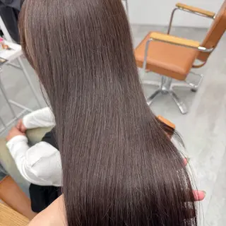 ロング カラー ヘアアレンジ ブリーチなしカラー /ベージュ/安形翔のヘアスタイル