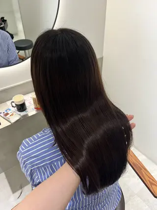 セミロング eN°   by youres hair 飯田橋店所属・髪質改善/レイヤー× 縮毛矯正🤍maiのヘアスタイル