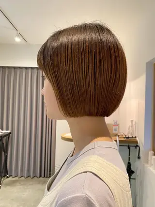 ショート カラー ヘアアレンジ Nancy所属・束感まつげ❤︎ あみのマツエク・マツパデザイン